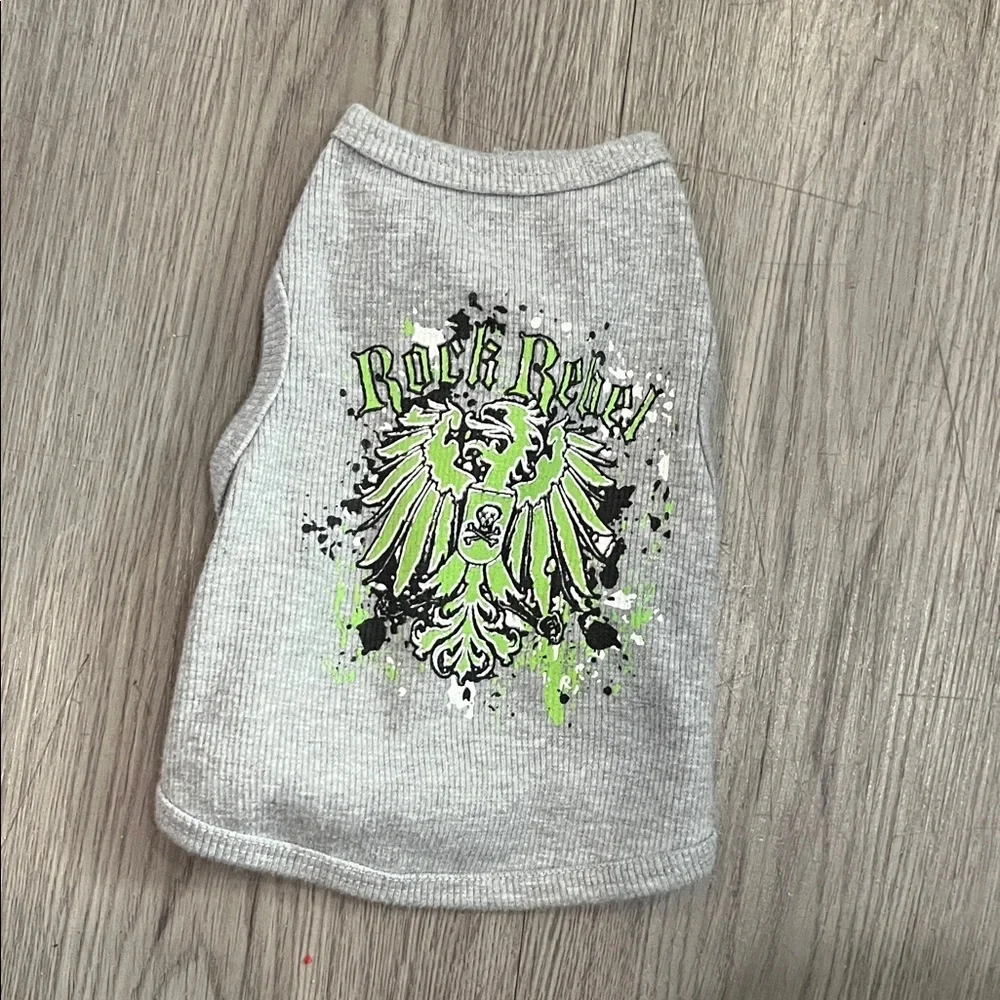 Gray Rock Rebal Dog Shirt
